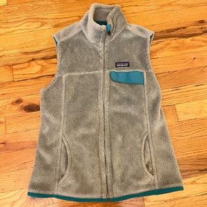 Patagonia Retool Fleece Vest Grey-Teal